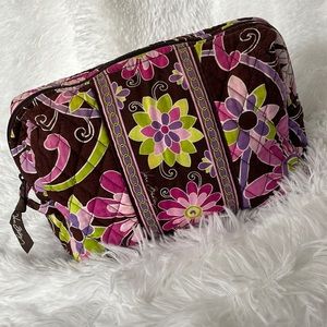 Vera Bradley SMALL RETIRED Lined Bag Purple Punch